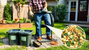how to use a compost tumbler