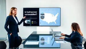 is hydropower renewable